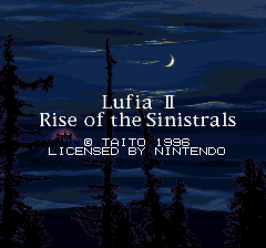 Lufia II Title Screen