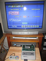 Nintendo 1992 Challenge Score Screen