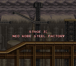 Contra 3 Stage 3 Map Title