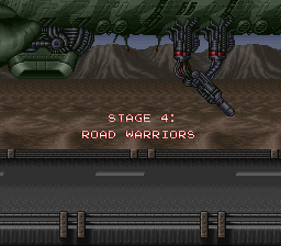 Contra 3 Stage 4 Map Title