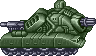 High Speed Tank Booby - Contra 3 The Alien Wars - SNES Super Nintendo Sprite