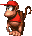 Diddy Kong (left)