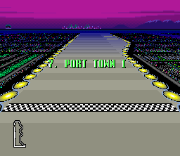 F-Zero Port Town I Stage Select Screen