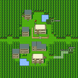 Final Fantasy II Thumbnail Village Mist Map