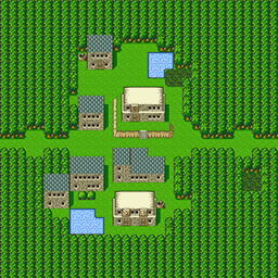 Final Fantasy II Thumbnail Village Mist Map BG