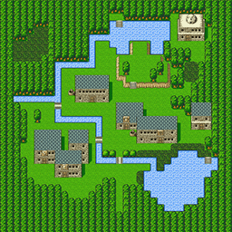 Final Fantasy II Thumbnail Town of Toroia Map BG