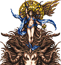 Goddess (Japan) - Final Fantasy III (VI) SNES Super Nintendo Sprite