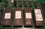 Powefest '94 SNES Top View Circuit Board Game Chips