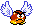 Flying Goomba (right) - Super Mario World SNES Super Nintendo Animated Sprite
