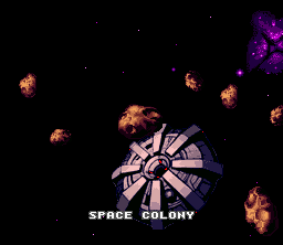 Super Metroid Space Colony Screen