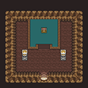 The Legend of Zelda: A Link to the Past Square Chamber West of Sanctuary BG