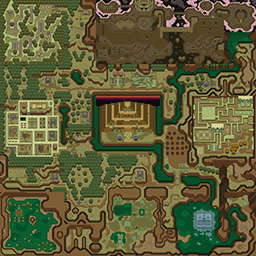 legend of zelda map