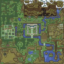 The Legend of Zelda: A Link to the Past Light Overworld